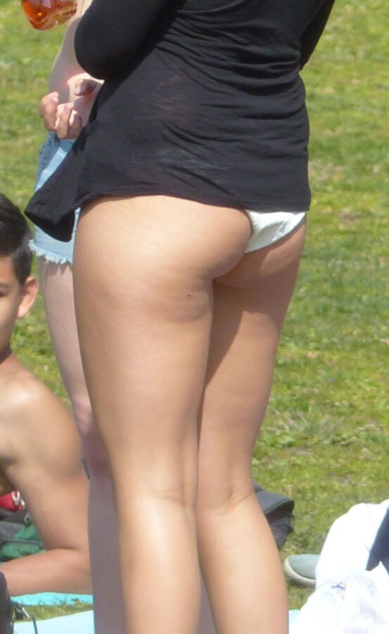 Free porn pics of teen whores strip to underwear in the park  3 of 68 pics