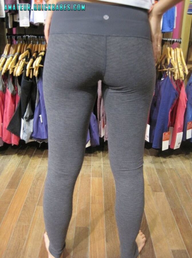 Free porn pics of Fine Babes Big Ass Butts in Tight Yoga Pants & Leggings 8 7 of 30 pics