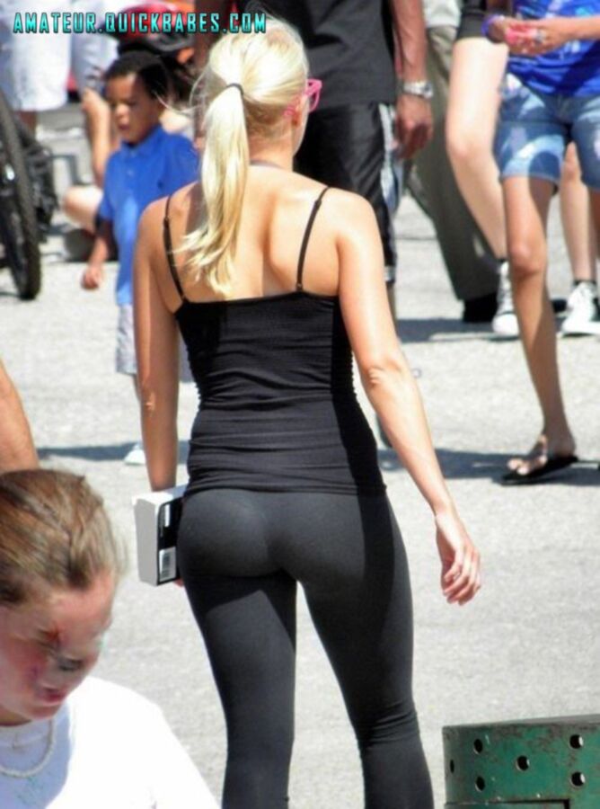 Free porn pics of Fine Babes Big Ass Butts in Tight Yoga Pants & Leggings 8 20 of 30 pics