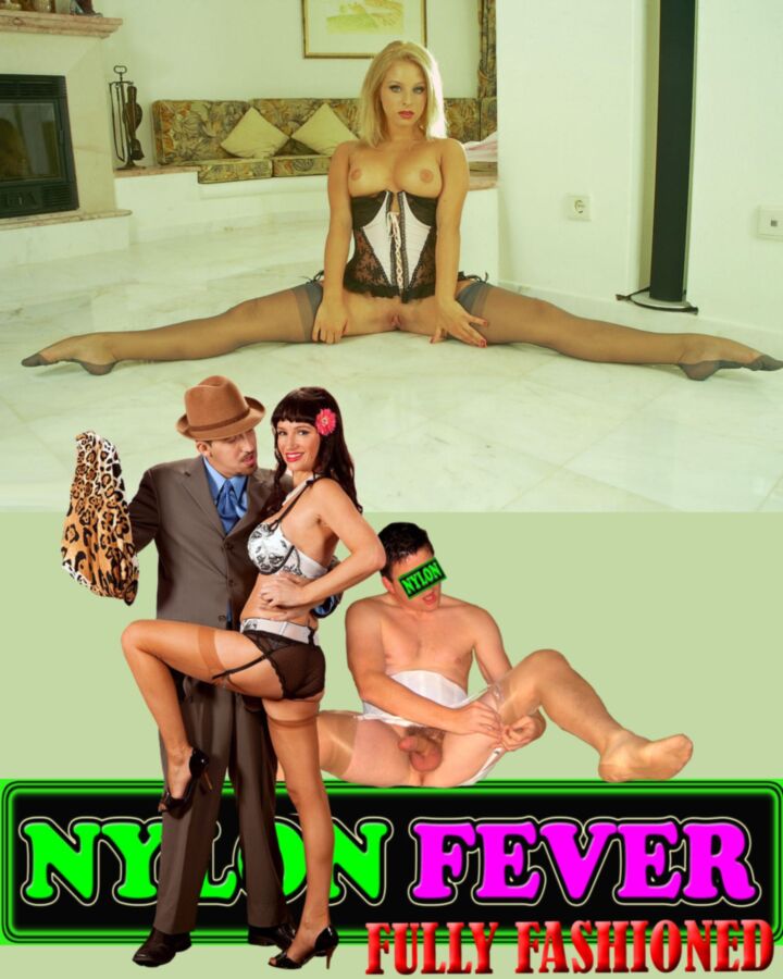 Free porn pics of Nylon Fever (Seamed Full Fashion) - Set 32 16 of 36 pics