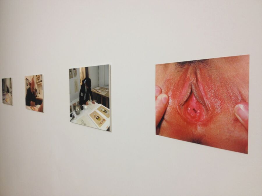 Free porn pics of Exposed at a NYC Art Gallery and Bathroom 5 of 17 pics