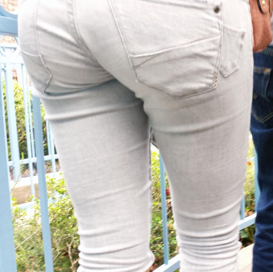 Free porn pics of Jeans Ass Candid 16 of 18 pics