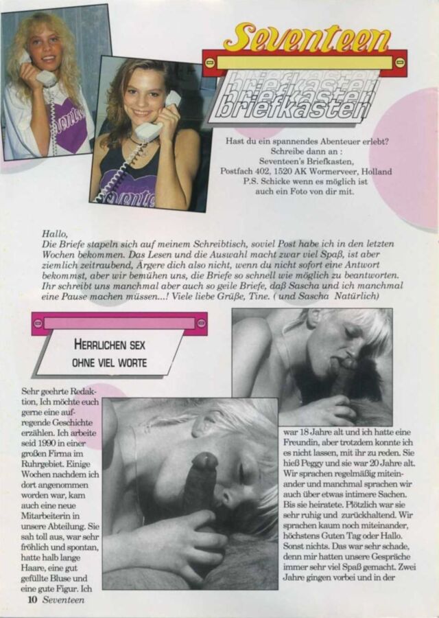 Free porn pics of Seventeen German No. 39 (Magazine) 11 of 77 pics