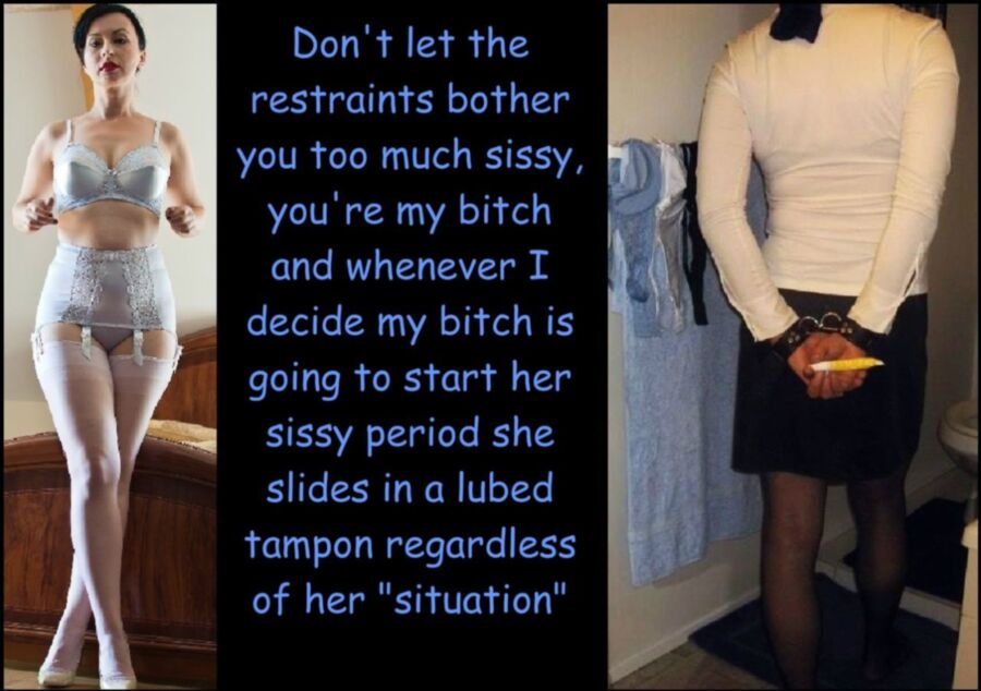 Free porn pics of New Sissy Captions 1 of 24 pics