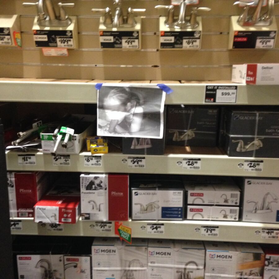 Free porn pics of EXposed Home Depot! 8 of 12 pics