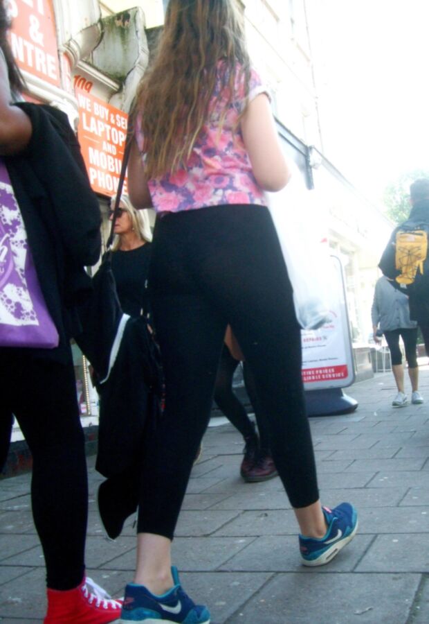 Free porn pics of Candid Teen 38 - See Through Leggings 22 of 24 pics