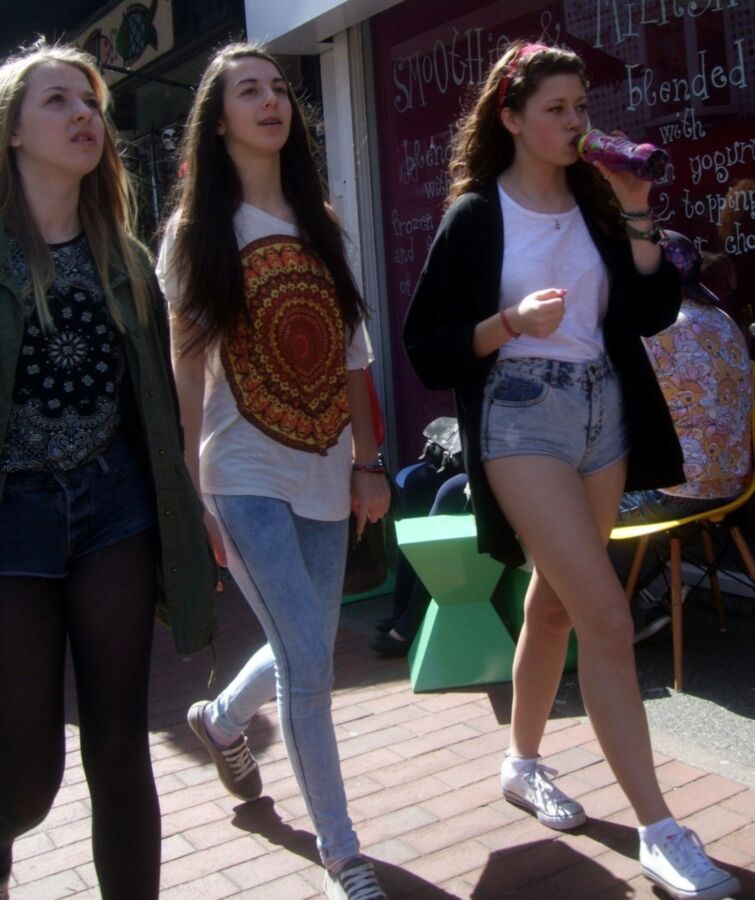 Free porn pics of Candid Teens 40 - Leggings, Tight Jeans, Pantyhose 11 of 56 pics