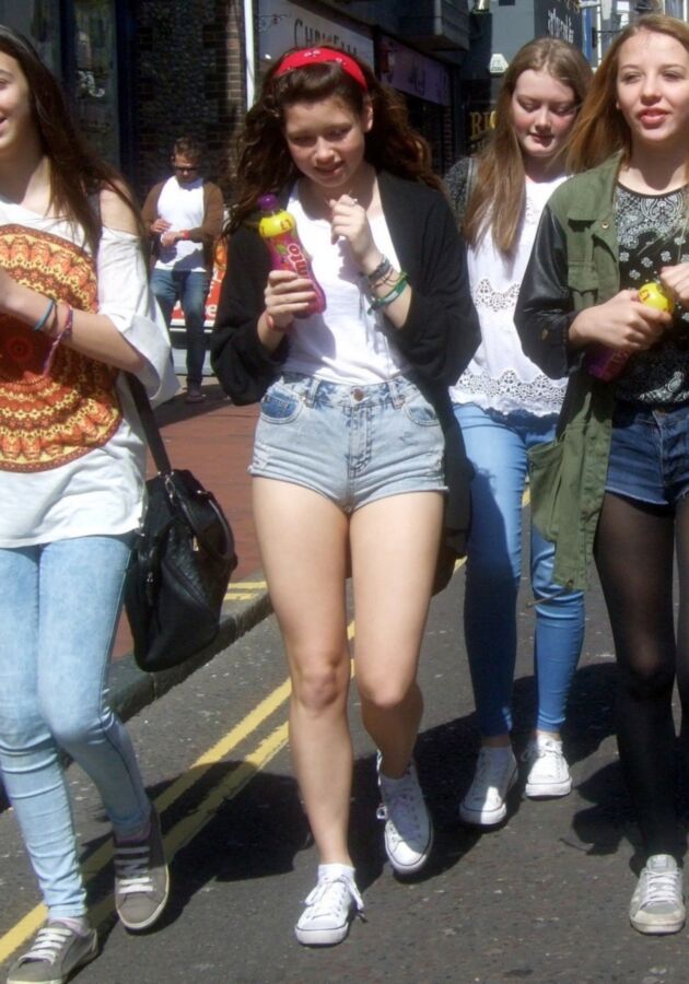 Free porn pics of Candid Teens 40 - Leggings, Tight Jeans, Pantyhose 19 of 56 pics