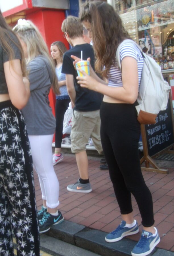 Free porn pics of Candid Teens 42 - Leggings & Tight Jeans 18 of 68 pics