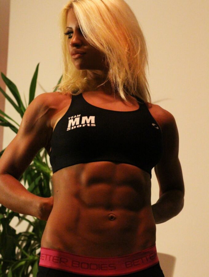 Free porn pics of Barbie does Bodybuilding! - Swedish & Shredded Sandra Reiche 17 of 100 pics