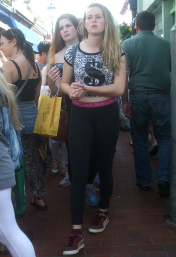 Free porn pics of Candid Teens 42 - Leggings & Tight Jeans 21 of 68 pics