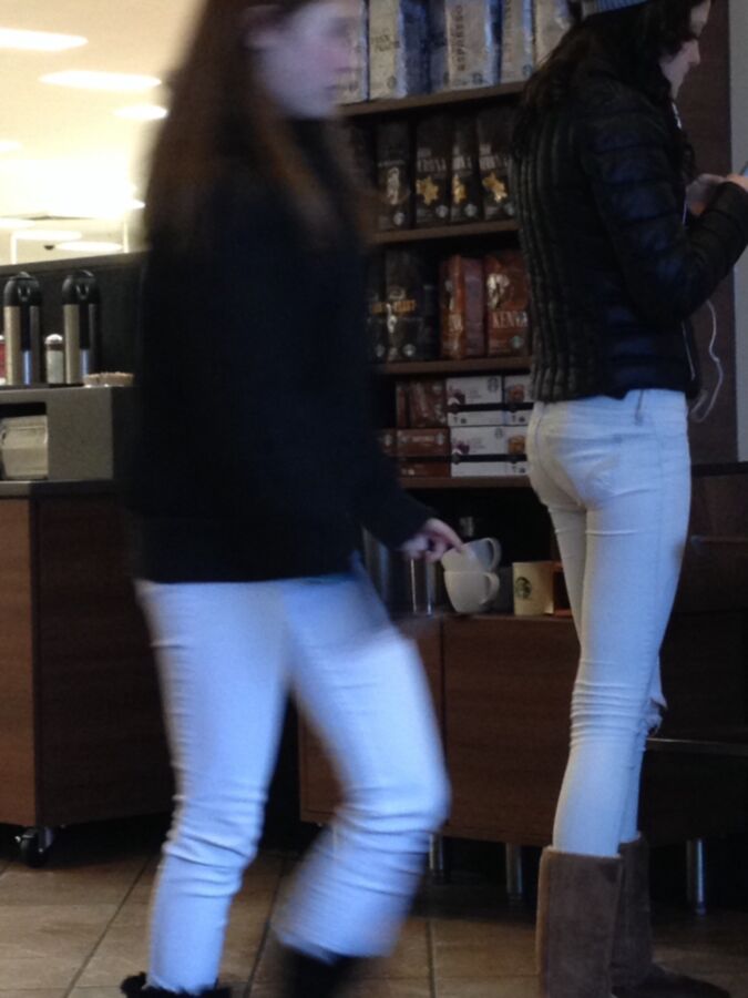 Free porn pics of Candid NN pics of teen in a coffee shop 18 of 30 pics