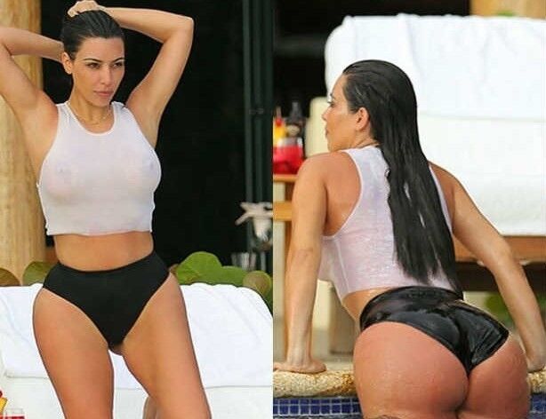 Free porn pics of Kim Kardashian - See Through Top 14 of 20 pics