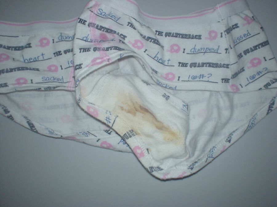 Free porn pics of 7 - dirty panties staines soiled panty - dreckige Höschen 8 of 11 pics