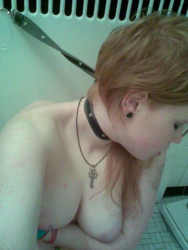 Free porn pics of BDSM teen slaves collars and leashes  2 of 23 pics