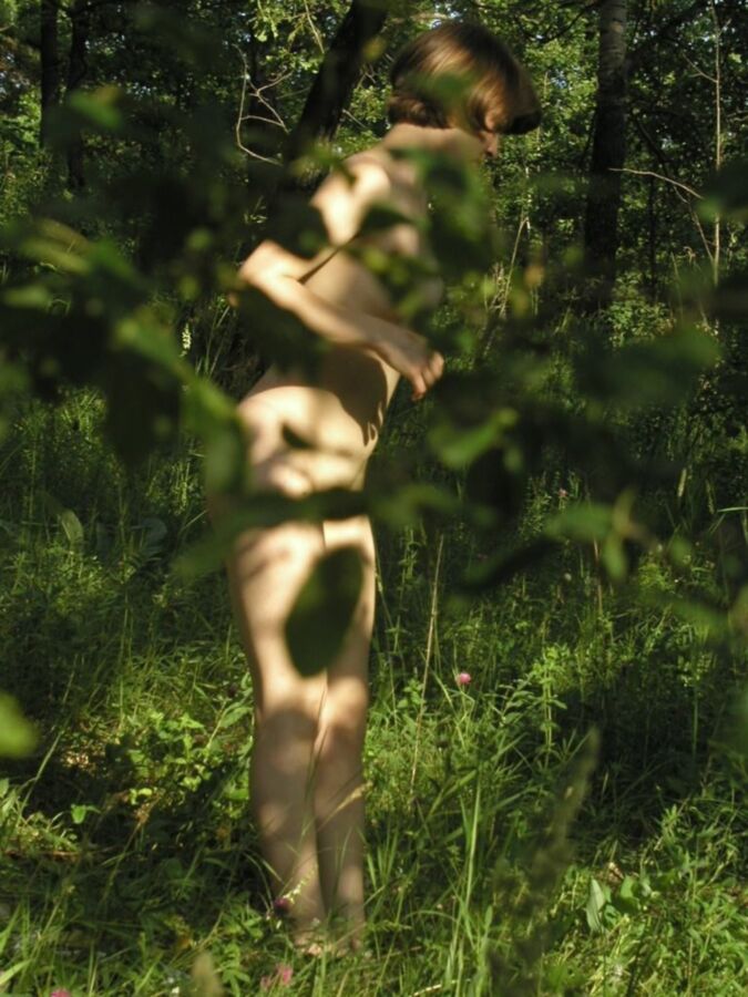 nude voyeur in the woods redhead cums hard fuck gif