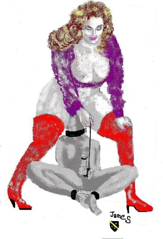 Free porn pics of James Femdom Art 2 of 14 pics
