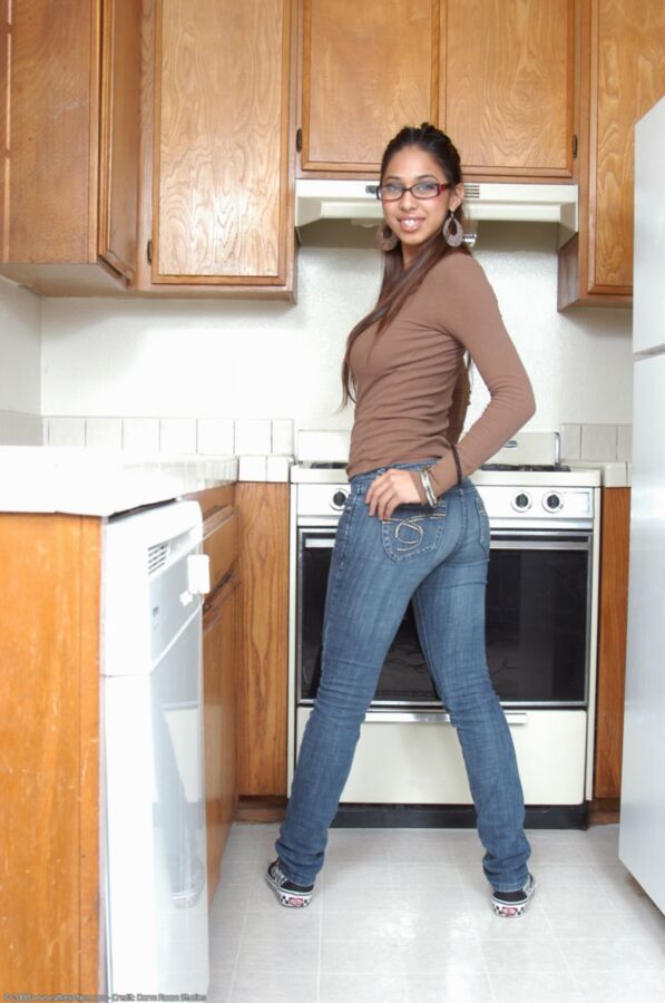 Free porn pics of Lala - Kitchen (jeans) 5 of 67 pics