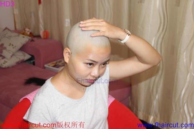 Free porn pics of Chinese girls get their heads shaved 18 of 54 pics