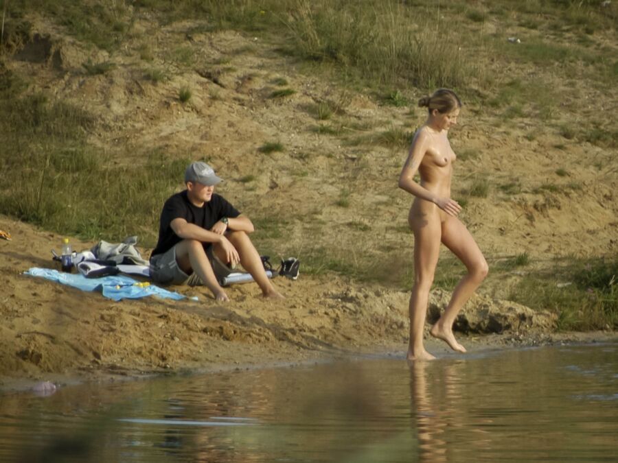 Free porn pics of NUDIST: blonde slut voyeured at the lake cmnf 22 of 38 pics