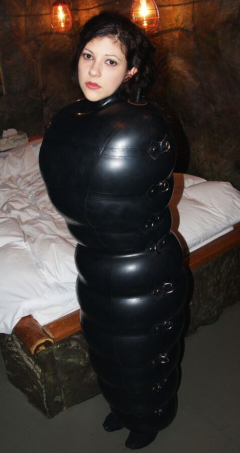 Free porn pics of Inflatable rubber cocoon 16 of 28 pics