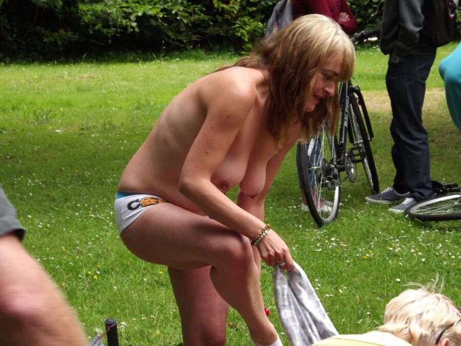 Free porn pics of World Naked Bike Ride - Cardiff 7 of 7 pics