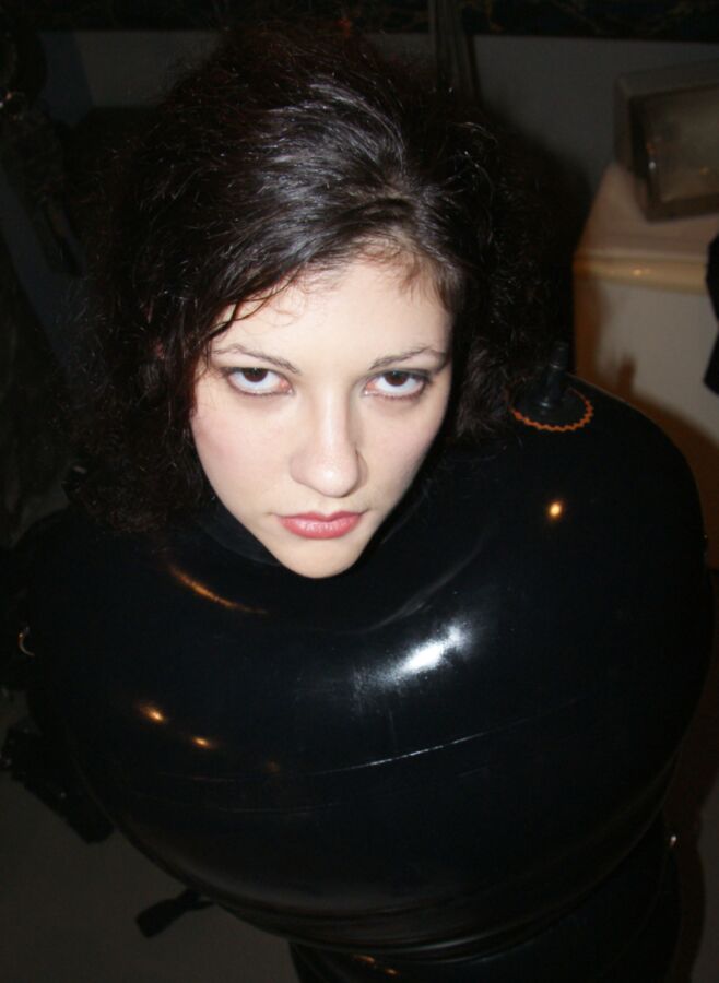 Free porn pics of Inflatable rubber cocoon 10 of 28 pics
