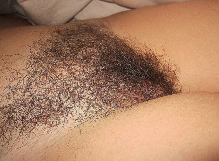 Free porn pics of My sleeping wife show her hairy pubis and pussy 8 of 12 pics