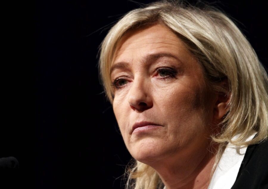 Free porn pics of Love masturbating to conservative goddess Marine Le Pen 5 of 49 pics