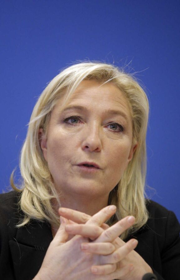Free porn pics of Love masturbating to conservative goddess Marine Le Pen 13 of 49 pics