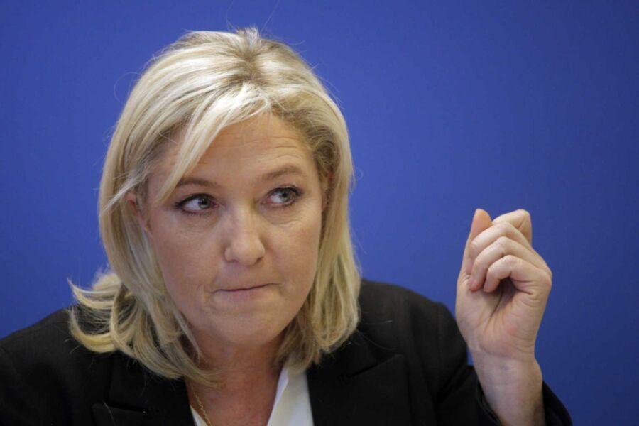 Free porn pics of Love masturbating to conservative goddess Marine Le Pen 21 of 49 pics