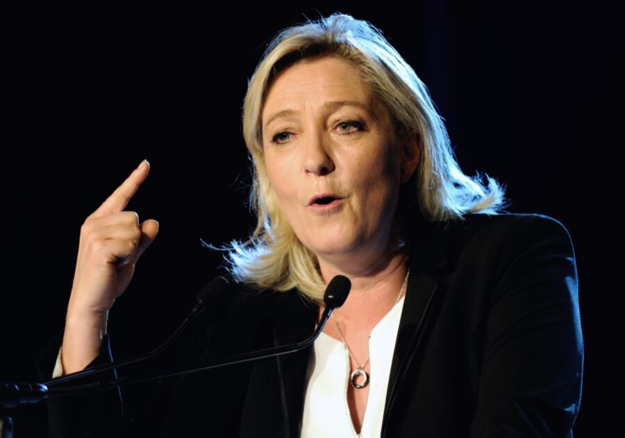 Free porn pics of Love masturbating to conservative goddess Marine Le Pen 6 of 49 pics