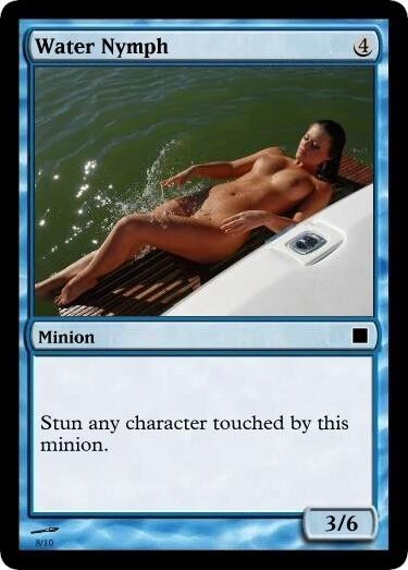 Free porn pics of  Sexy Hearthstone Cards; Mage Minions 5 of 10 pics
