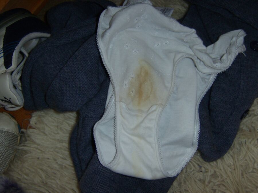 Free porn pics of Soiled dirty white panties 4 of 6 pics