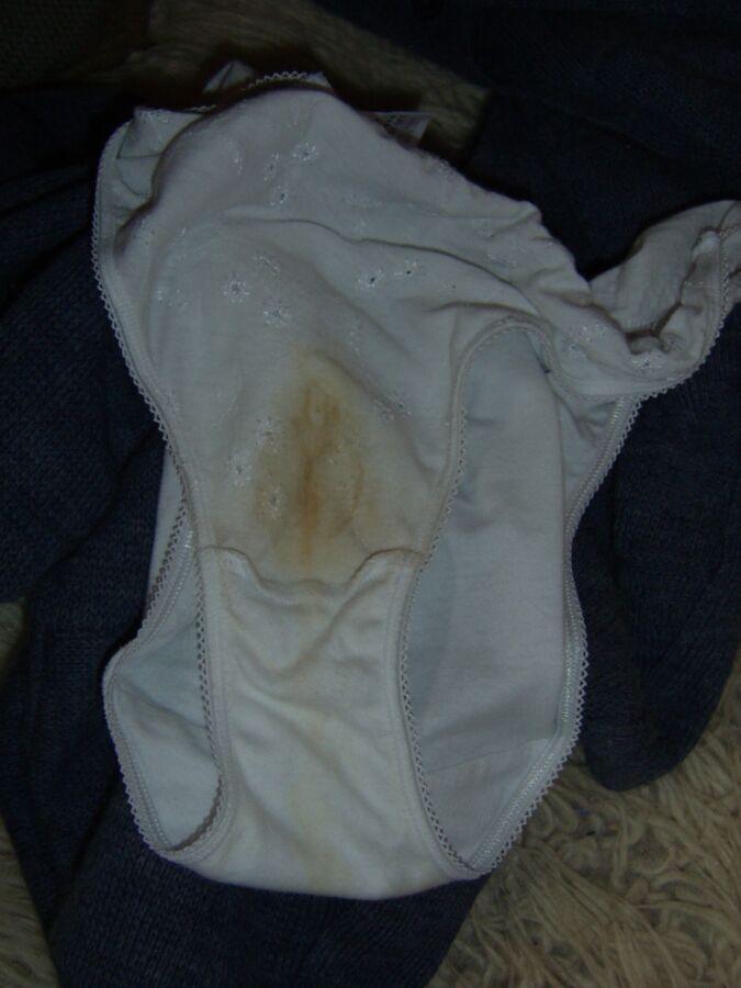 Free porn pics of Soiled dirty white panties 5 of 6 pics