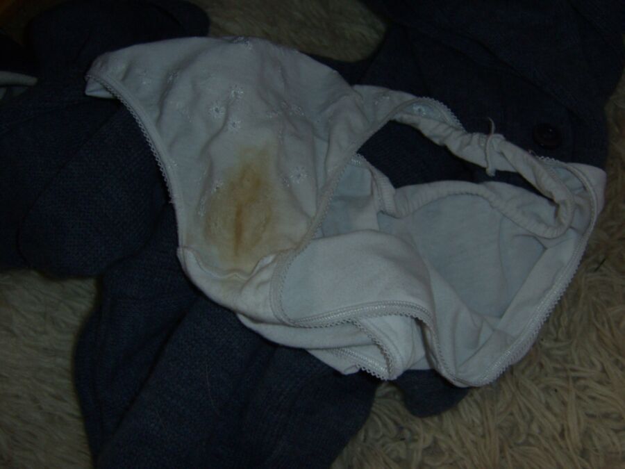 Free porn pics of Soiled dirty white panties 3 of 6 pics