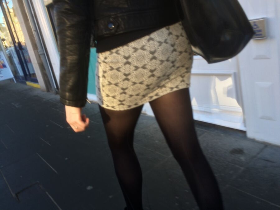 Free porn pics of Candid - blonde with tidy ass in St.Andrews,scotland 20 of 21 pics