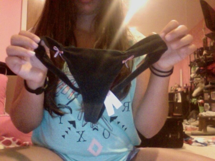 Free porn pics of Gergeous Brunette Cheer Teen Proudly Displaying Her Panties 7 of 19 pics