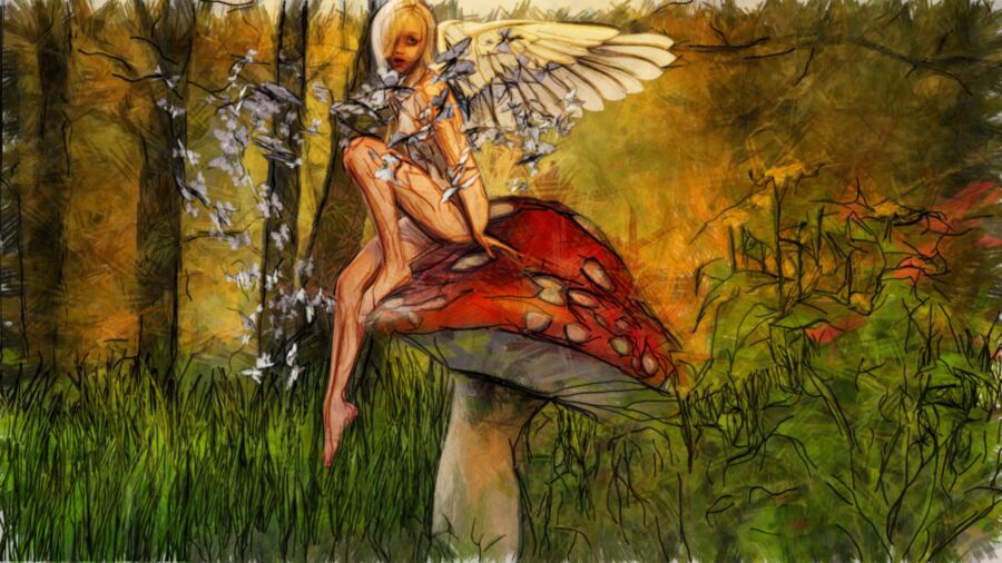 Free porn pics of Fairy Art Drawing style 2 of 2 pics