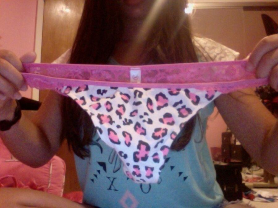 Free porn pics of Gergeous Brunette Cheer Teen Proudly Displaying Her Panties 10 of 19 pics