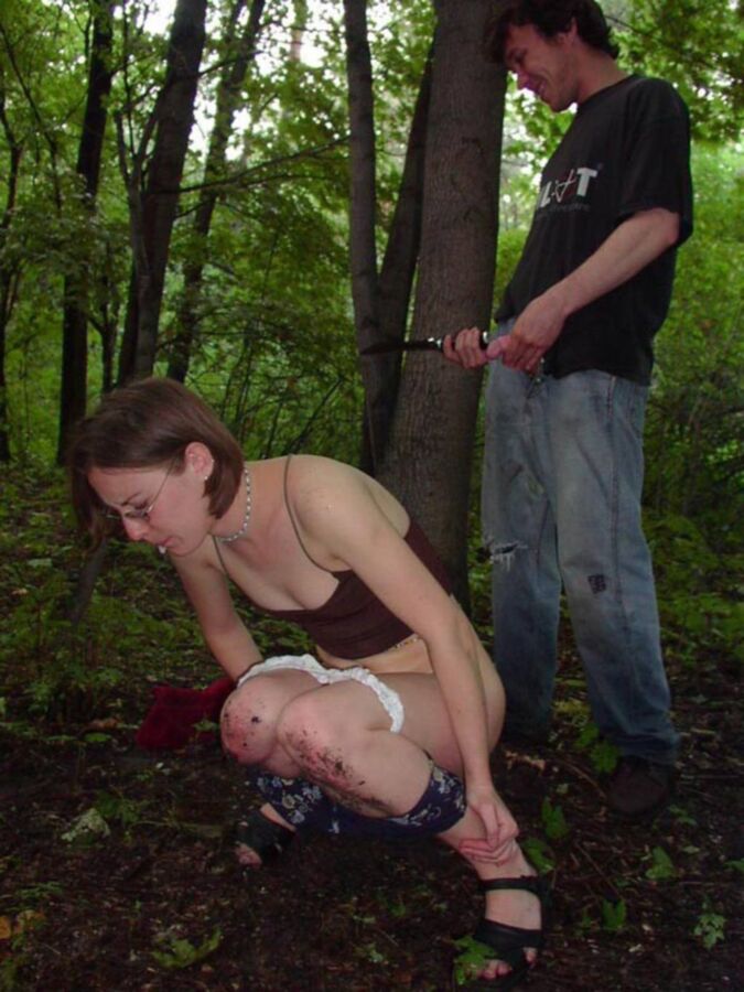 Free porn pics of Taken, Tied, & Abused Outdoors 22 of 48 pics