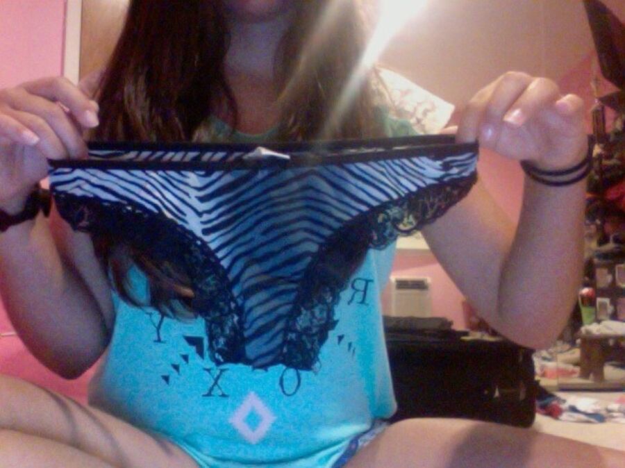 Free porn pics of Gergeous Brunette Cheer Teen Proudly Displaying Her Panties 16 of 19 pics