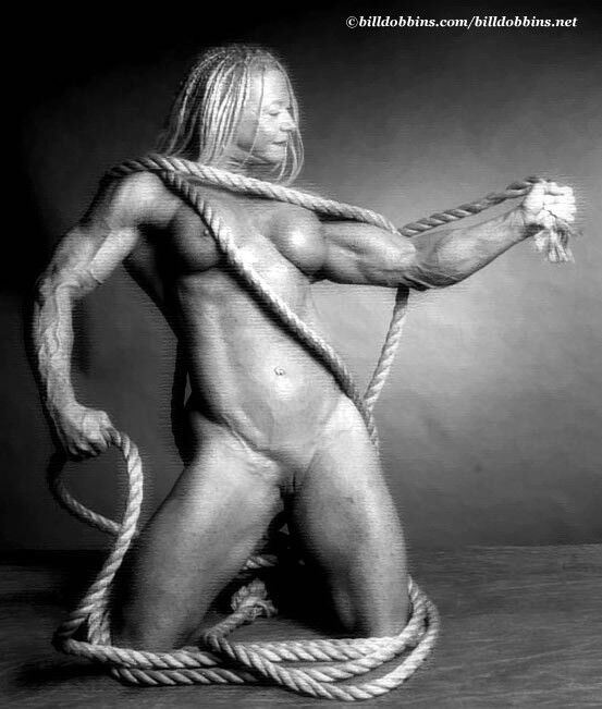 Free porn pics of Muscle GILF with Ropes 13 of 30 pics