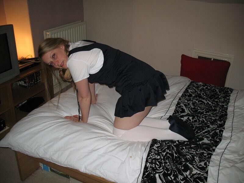 Free porn pics of Sara Leeds UK Schoolgirl Uniform 1 of 41 pics
