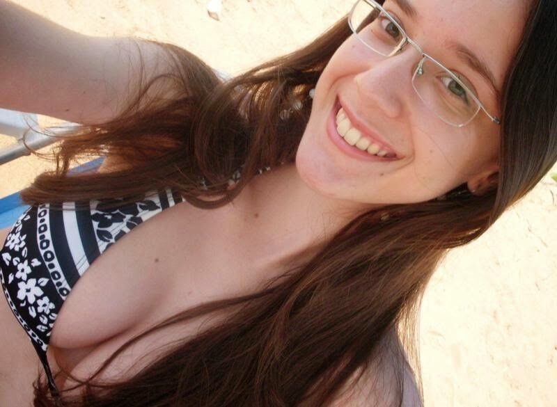 Free porn pics of Nerdy girl with perfect body self shots 14 of 27 pics
