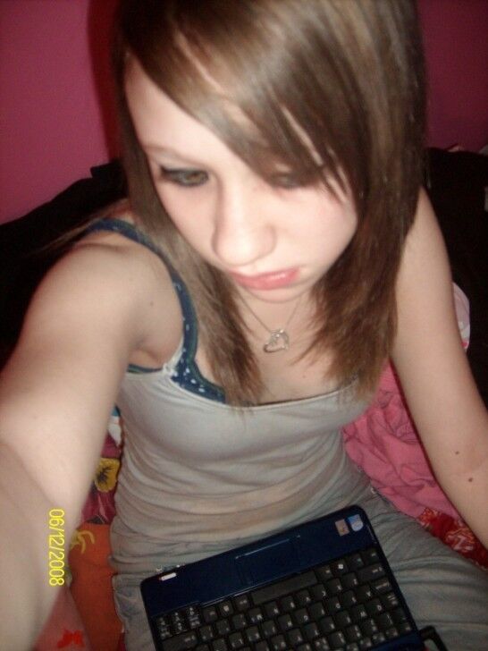 Free porn pics of Dylan: Emo Bra and Panty Teen Posing for the Camera 4 of 24 pics