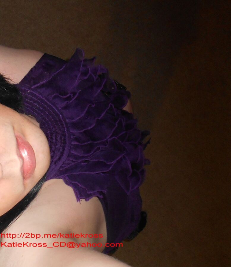 Free porn pics of Katie Kross Cute Purple Top 13 of 28 pics