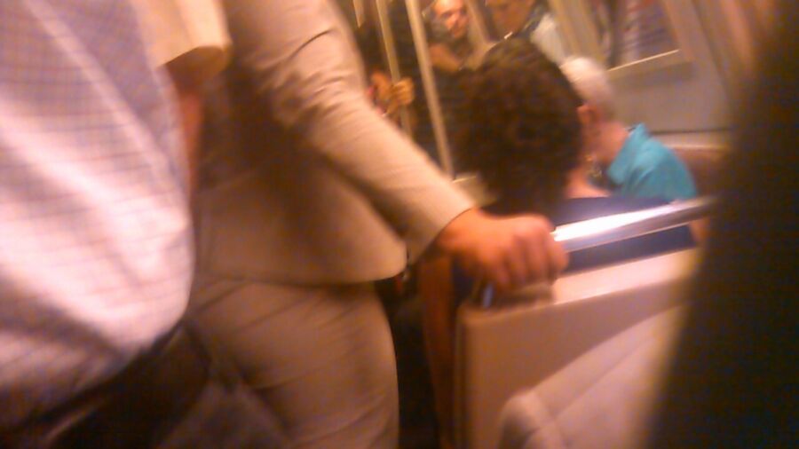 Free porn pics of non nude milf on subway with a tight dress nice n ass 4 of 5 pics