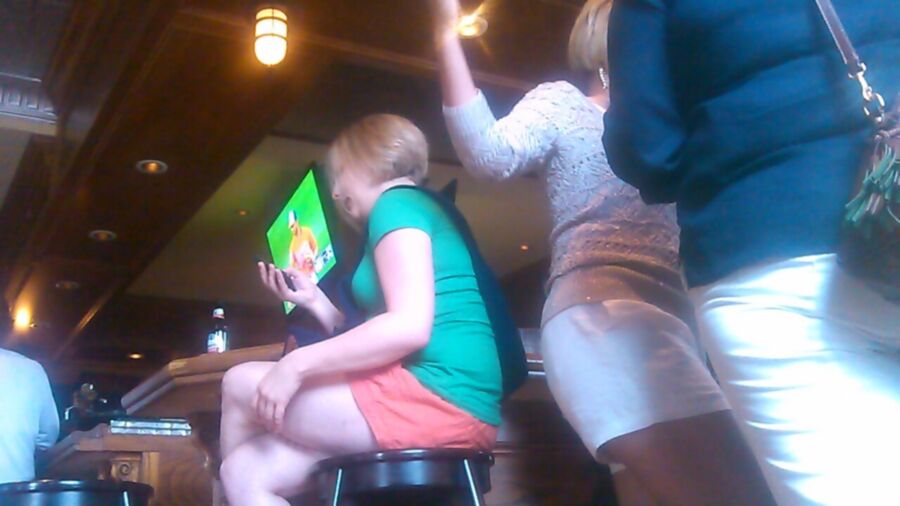 Free porn pics of candid milf in local bar nice legs CANDID NN spy pic 9 of 9 pics