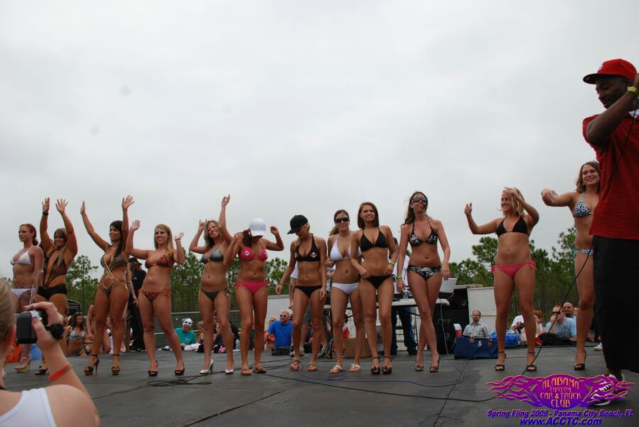Free porn pics of Spring Fling Bikini Contest Busty Babe 2 of 13 pics